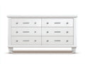 Cassettiera-Legno MDF-160x45x80 cm-Bianco-Stile moderno