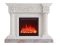 Camino-MDF-100x30x95 cm-Bianco-Classico